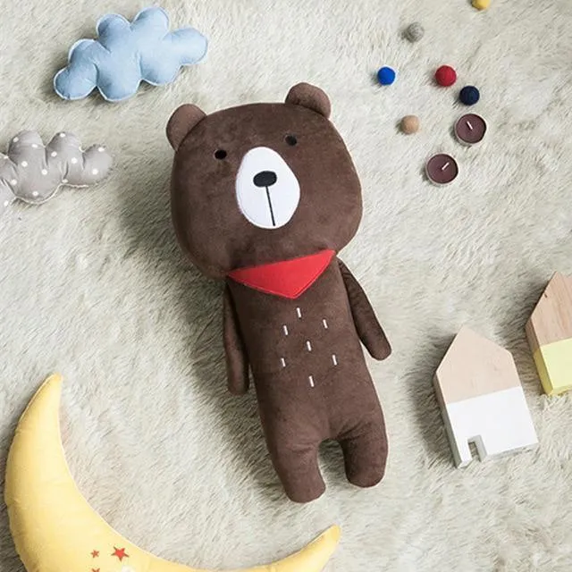 Auto Sitz Gürtel Abdeckung Cartoon plüsch Kinder Kinder Kissen Schulter Pads Sicherheit Stellungs Polsterung Taille Kissen Styling