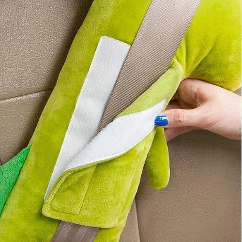 Auto Sitz Gürtel Abdeckung Cartoon plüsch Kinder Kinder Kissen Schulter Pads Sicherheit Stellungs Polsterung Taille Kissen Styling