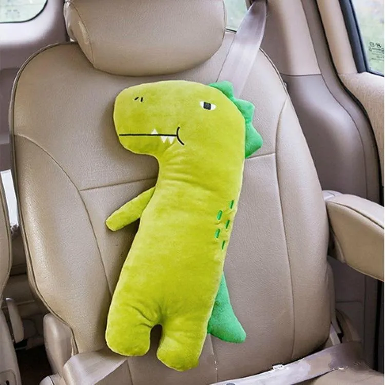 Auto Sitz Gürtel Abdeckung Cartoon plüsch Kinder Kinder Kissen Schulter Pads Sicherheit Stellungs Polsterung Taille Kissen Styling