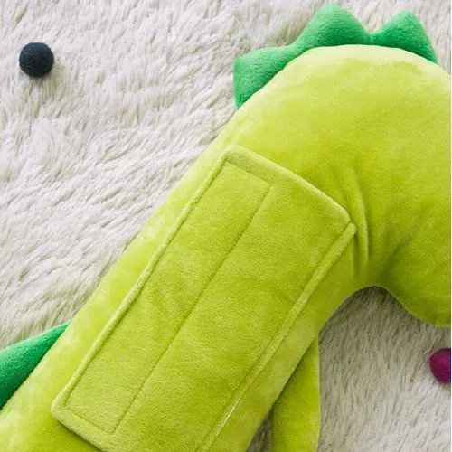 Auto Sitz Gürtel Abdeckung Cartoon plüsch Kinder Kinder Kissen Schulter Pads Sicherheit Stellungs Polsterung Taille Kissen Styling