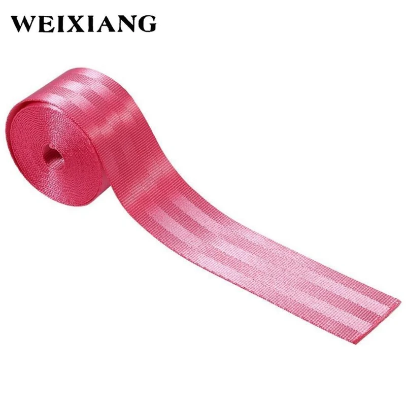 10 Meter Rolle Sicherheitsgurt Gurtband Verdicken Autositz Kinderwagen Sicherheitsgurt Harness Rucksack Gurtbänder Mode Farbband