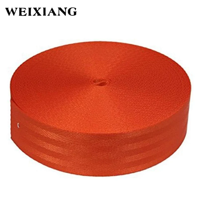 10 Meter Rolle Sicherheitsgurt Gurtband Verdicken Autositz Kinderwagen Sicherheitsgurt Harness Rucksack Gurtbänder Mode Farbband