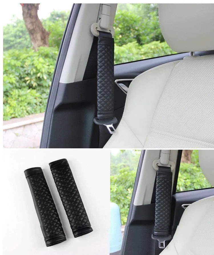 1 Pair Auto Verkehrssicherheit Sicherheitsgurt Teller Auto Sicherheitsgurt Gerät Baby Kind Beschützer Stellungsregler Autositzbezug Auto Aufkleber heiß