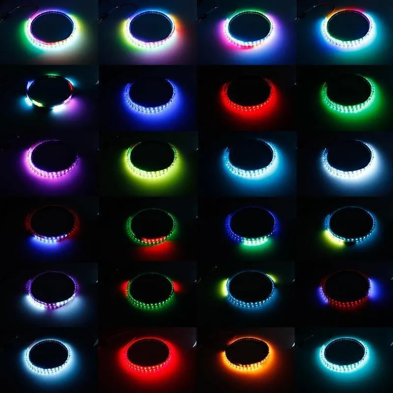 Bernstein Blinker Flow LED Kofferraum Streifen Licht Heckklappe Gepäck 12V Auto Rückleuchte Dynamischer Streamer Schwimmender RGB LED Streifen
