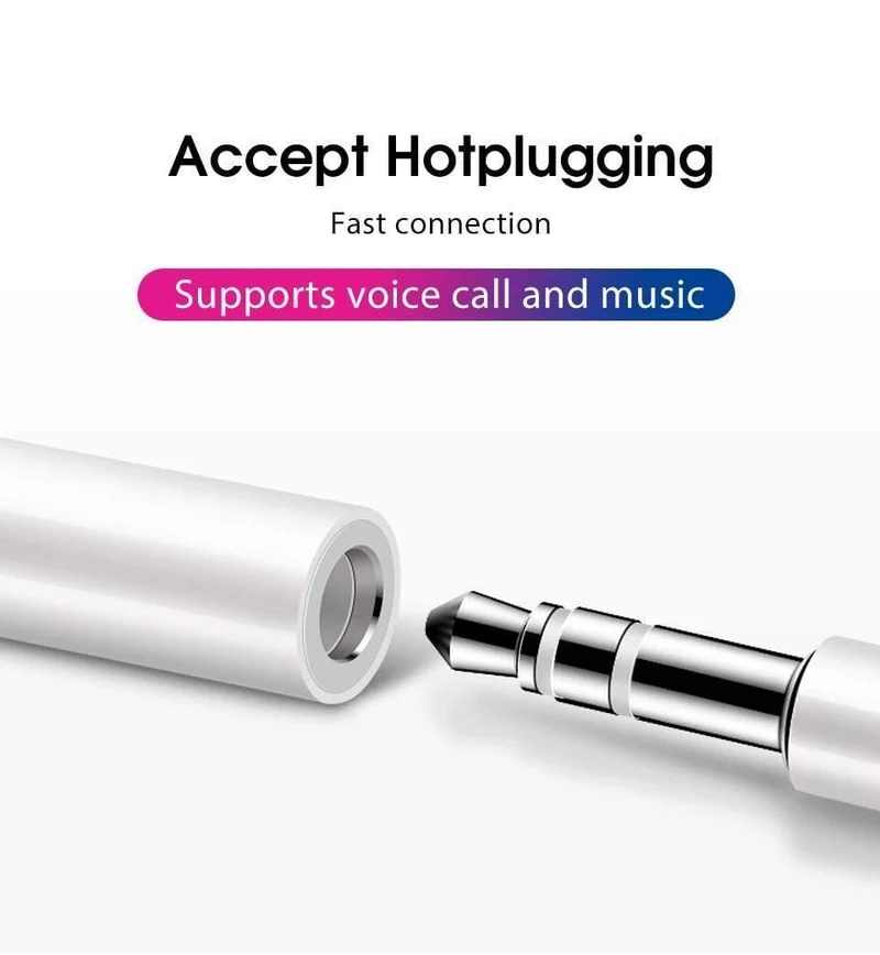 Original für Apple Lightning Kopfhörerbuchsenadapter Aux Audio Konverterkabel für iPhone xs max xr x 8 7 6s plus 5 iPad ios12 11