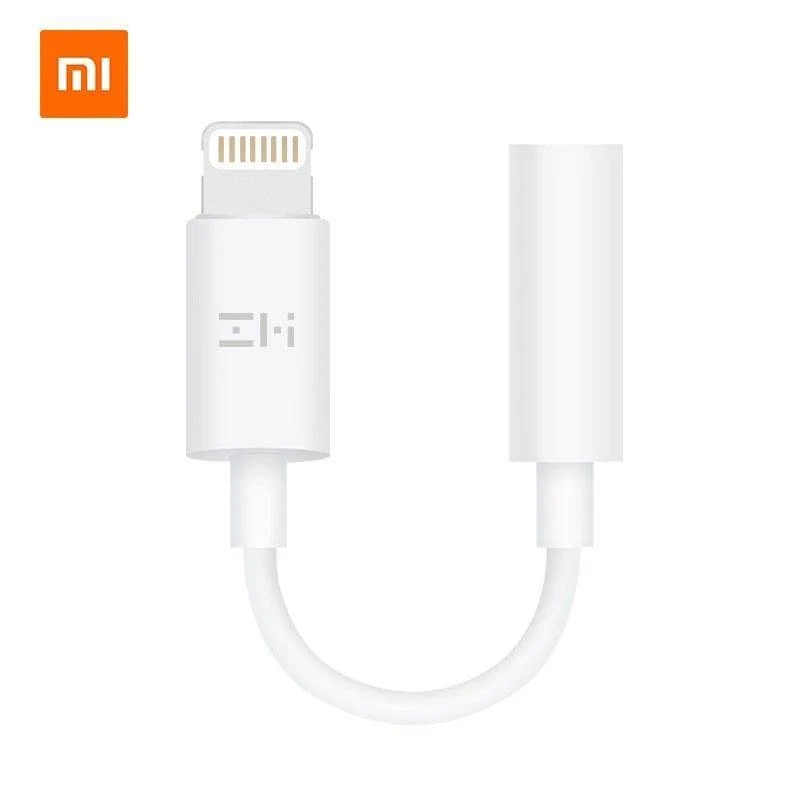 Original ZMI MFI für Apple Lightning auf 3.5 mm Kopfhöreranschluss-Adapter, Audio-Konverter für iPhone xs max xr x 8 7 plus aux ios 12