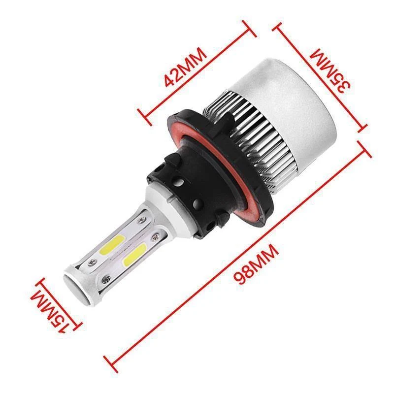 1 Paar Led Scheinwerfer H7 LED H3 H11 H27 HB3 HB4 9006 LED 72W 8000LM Autoscheinwerfer H4 Led Birnen H13 9007 Autolicht Autozubehör