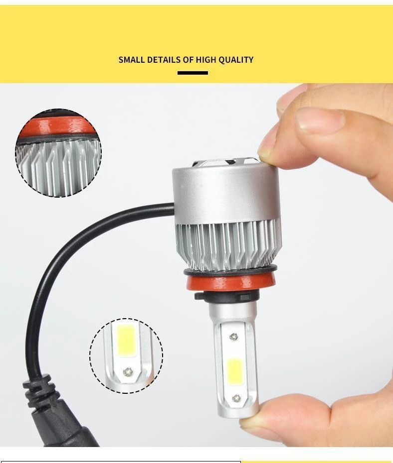 1 Paar Led Scheinwerfer H7 LED H3 H11 H27 HB3 HB4 9006 LED 72W 8000LM Autoscheinwerfer H4 Led Birnen H13 9007 Autolicht Autozubehör