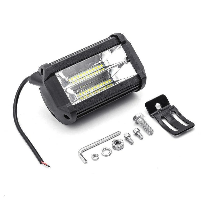 5-Zoll-Autolicht LED-Arbeitslichtleiste Offroad-Motorrad-Nebelscheinwerfer Flutlicht für Boote ATV UTV SUV Jeep Truck Autozubehör