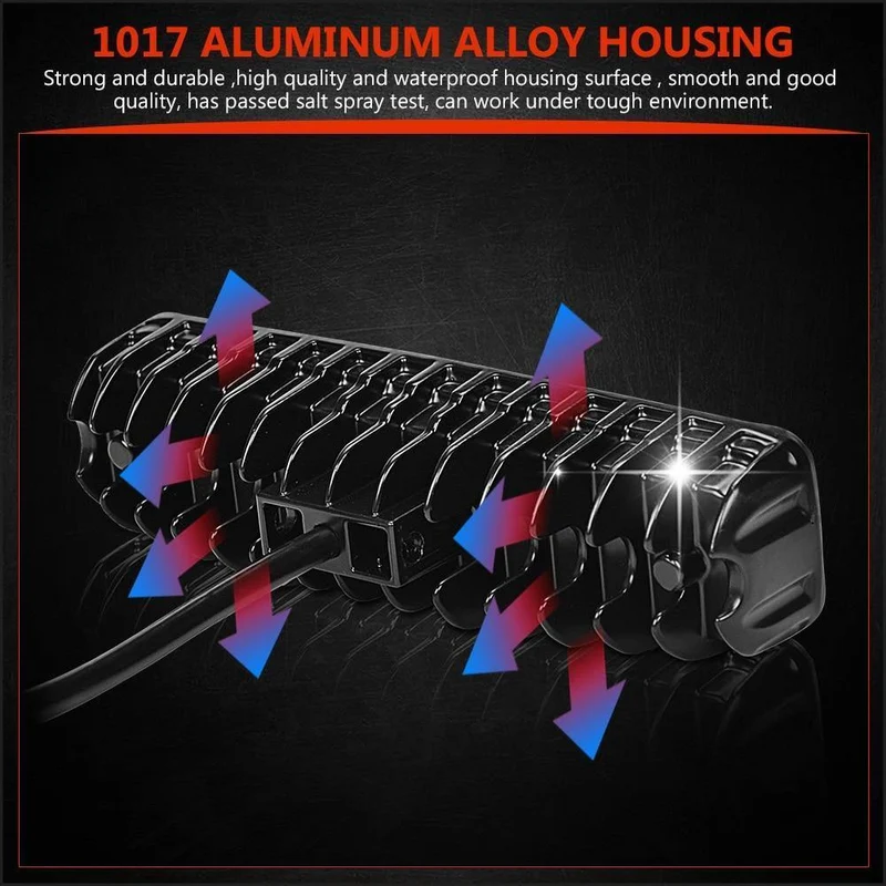 1 / 2Pcs 6 inch 18W LED Arbeitsscheinwerfer Scheinwerfer LKW-Licht Für Jeep-Motorräder Offroad 4x4 ATV 4WD SUV UAZ Auto-Nebelscheinwerfer