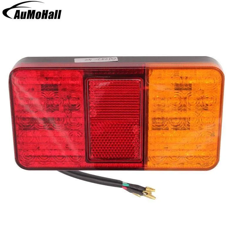 2 Pcs Schwanz Lichter LED Auto Licht 40 LED Anhänger Stop Anzeige Reverse Auto Lampen