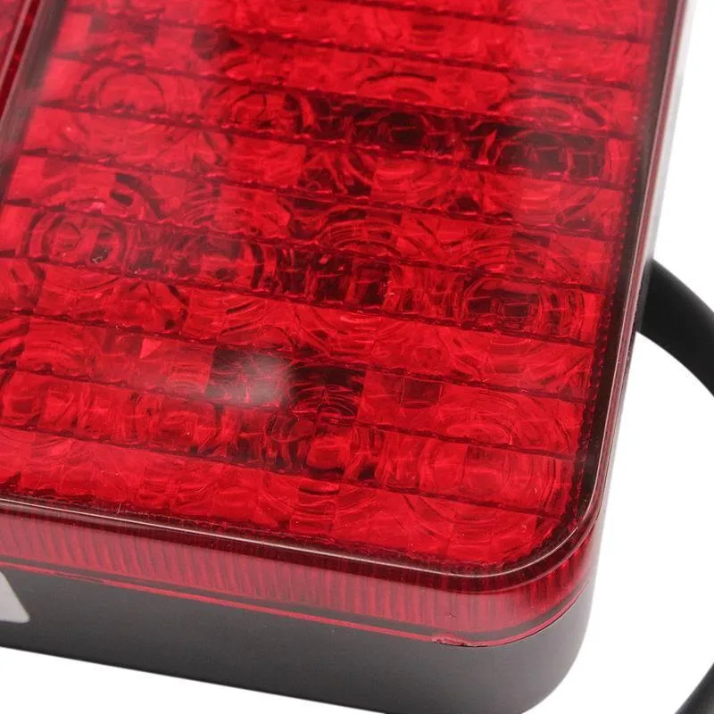 2 Pcs Schwanz Lichter LED Auto Licht 40 LED Anhänger Stop Anzeige Reverse Auto Lampen