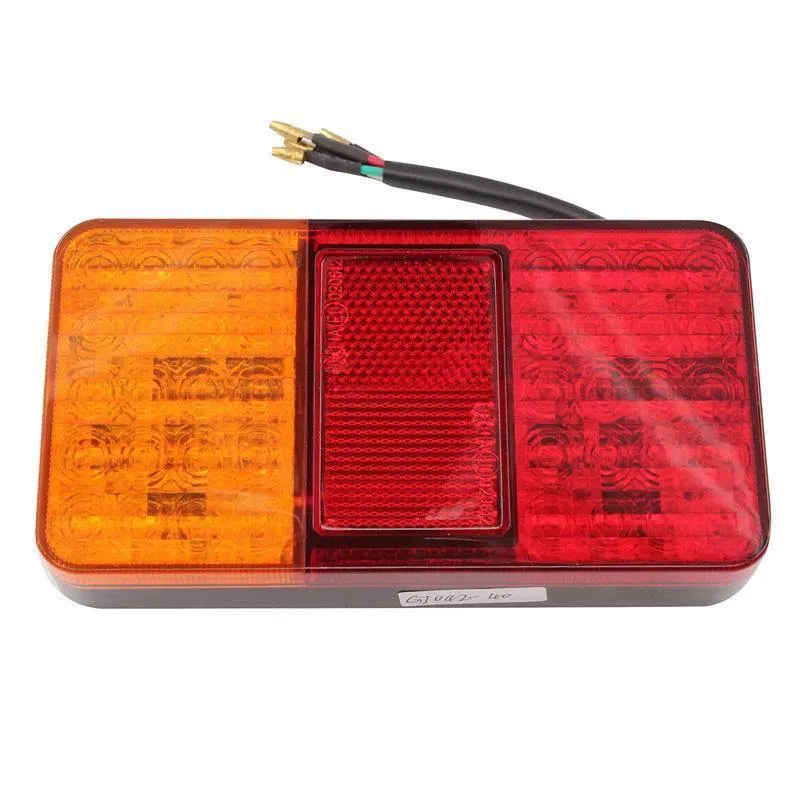2 Pcs Schwanz Lichter LED Auto Licht 40 LED Anhänger Stop Anzeige Reverse Auto Lampen