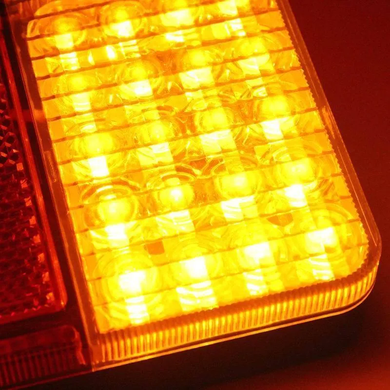 2 Pcs Schwanz Lichter LED Auto Licht 40 LED Anhänger Stop Anzeige Reverse Auto Lampen