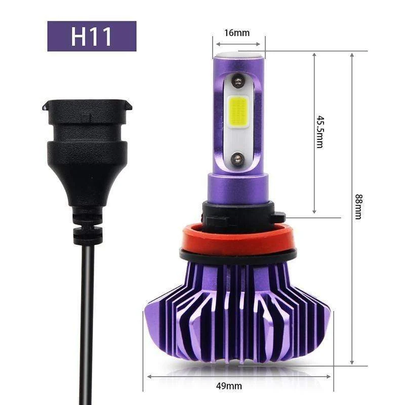 Led-scheinwerfer für auto led eisbirne auto led licht