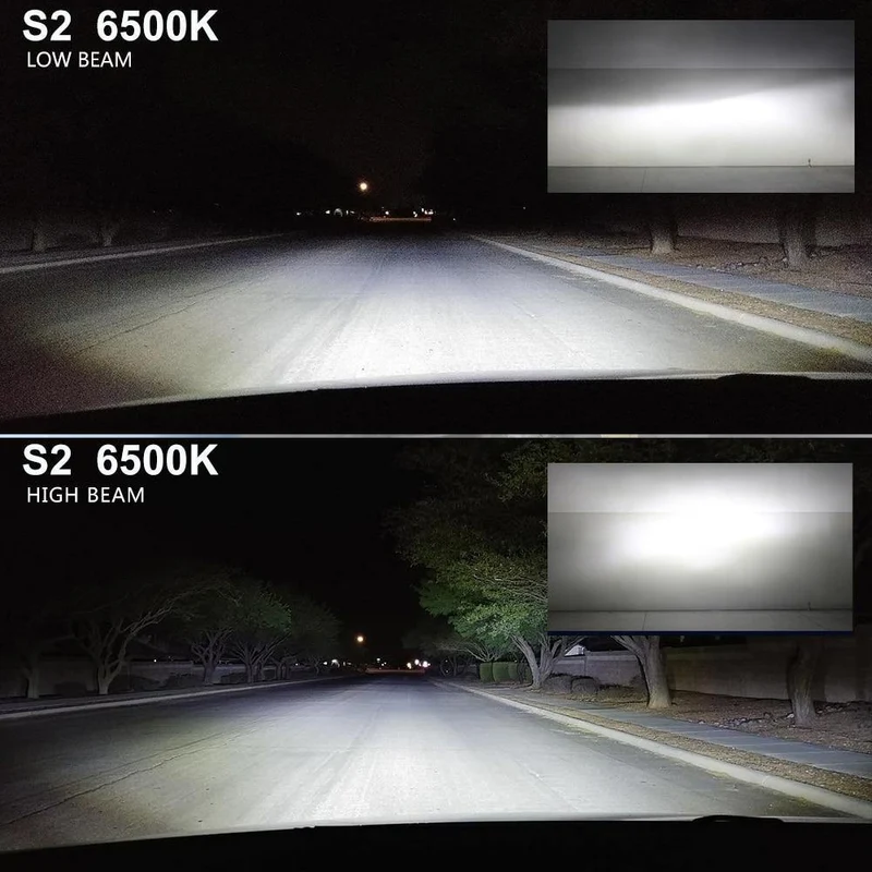 H4 Led-Licht Scheinwerfer Lampe Dual Farben H7 H4 H1 H8 H11 H13 9005 9006 HB4 Auto Licht H7 Auto Led Glühbirne H3 Nebel Licht