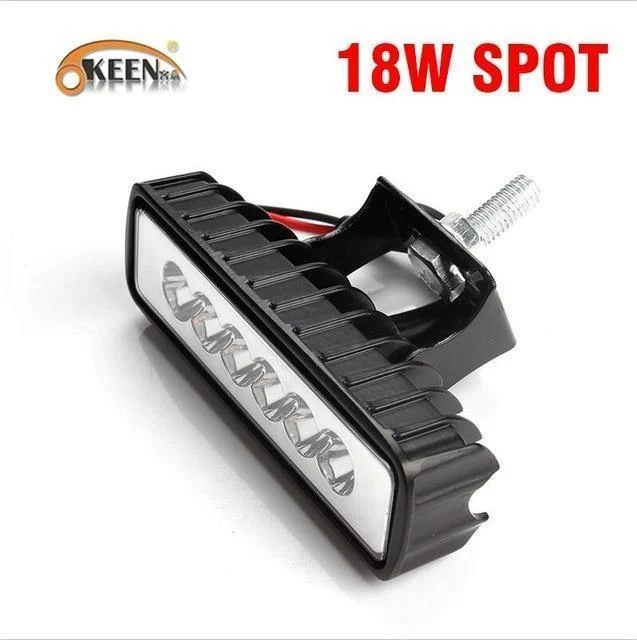 4 zoll 10 cm 18 W 27 W 48 W Offroad Auto 4WD Lkw Traktor Boot Anhänger 4x4 SUV ATV 12 V Spot Flut LED Licht Bar LED Arbeits Licht