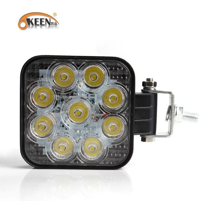 4 zoll 10 cm 18 W 27 W 48 W Offroad Auto 4WD Lkw Traktor Boot Anhänger 4x4 SUV ATV 12 V Spot Flut LED Licht Bar LED Arbeits Licht