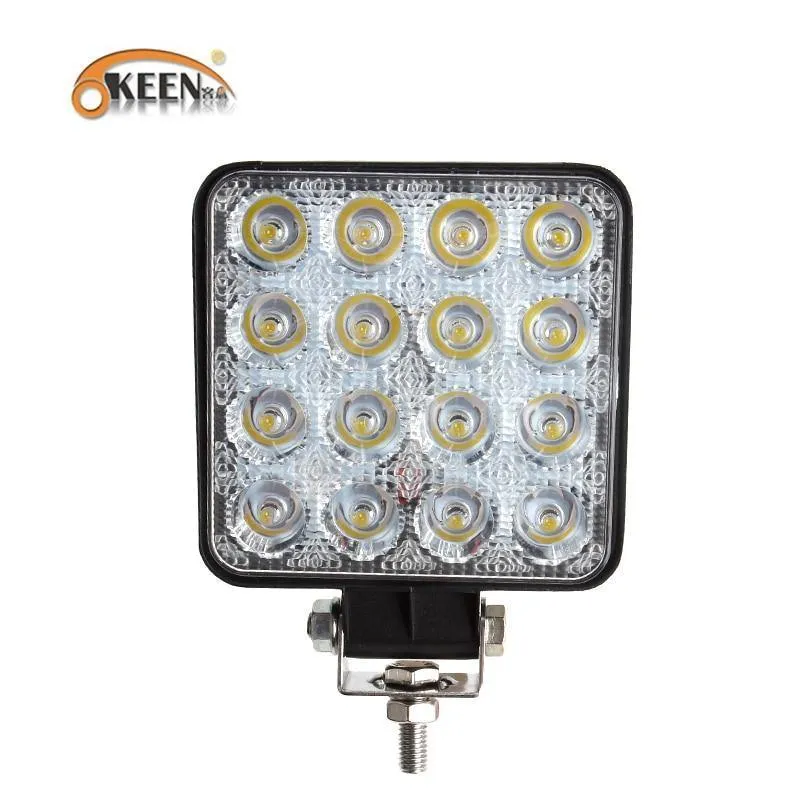 4 zoll 10 cm 18 W 27 W 48 W Offroad Auto 4WD Lkw Traktor Boot Anhänger 4x4 SUV ATV 12 V Spot Flut LED Licht Bar LED Arbeits Licht