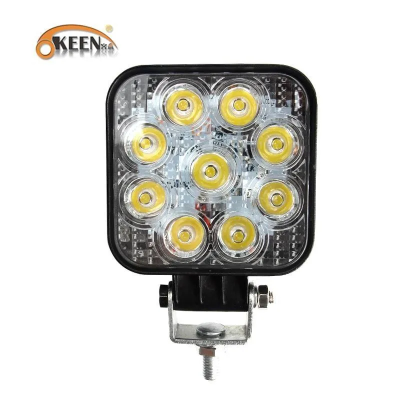 4 zoll 10 cm 18 W 27 W 48 W Offroad Auto 4WD Lkw Traktor Boot Anhänger 4x4 SUV ATV 12 V Spot Flut LED Licht Bar LED Arbeits Licht