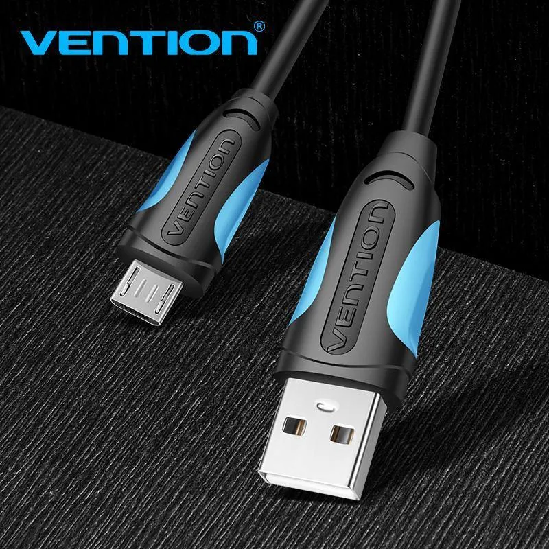 Vention Micro-USB-Kabel, Schnellladekabel für Android-Handy, Datensynchronisierung, Ladekabel, 3 m, 2 m, 1 m, für Samsung, HTC, Xiaomi, Sony