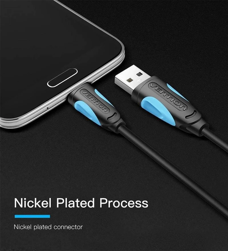 Vention Micro-USB-Kabel, Schnellladekabel für Android-Handy, Datensynchronisierung, Ladekabel, 3 m, 2 m, 1 m, für Samsung, HTC, Xiaomi, Sony
