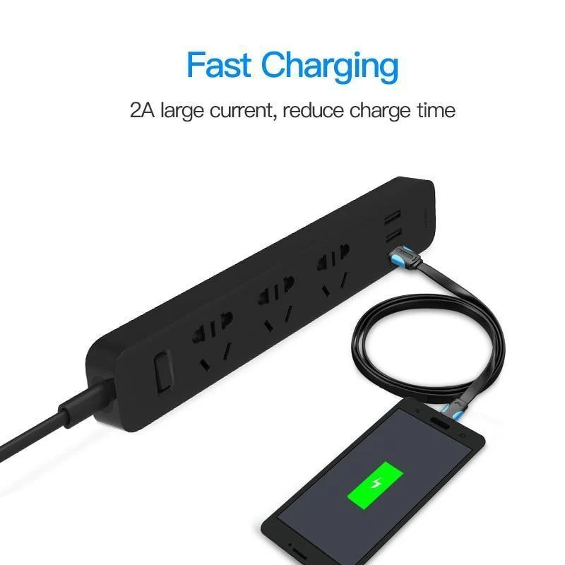 Vention Micro USB2.0 Kabel Für Handy Ladekabel Super Charger 1.5m 1m USB Daten Sync Kabel Für Samsung Android Kabel