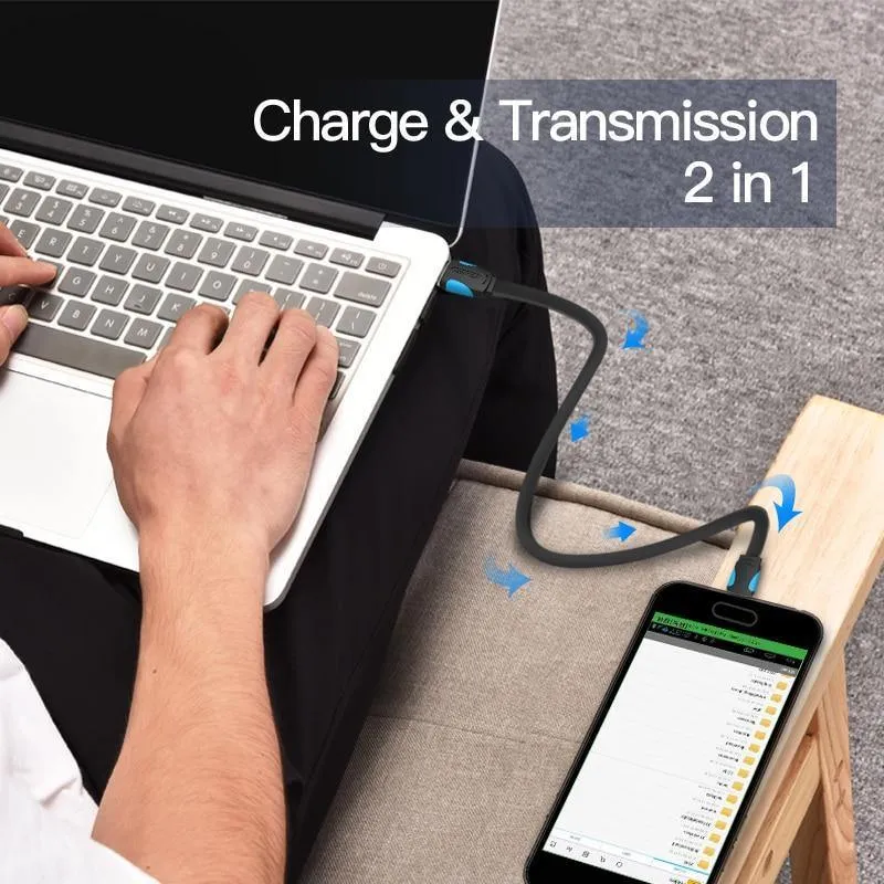 Vention Micro USB2.0 Kabel Für Handy Ladekabel Super Charger 1.5m 1m USB Daten Sync Kabel Für Samsung Android Kabel