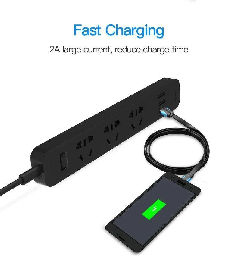 Vention Micro USB2.0 Kabel Für Handy Ladekabel Super Charger 1.5m 1m USB Daten Sync Kabel Für Samsung Android Kabel