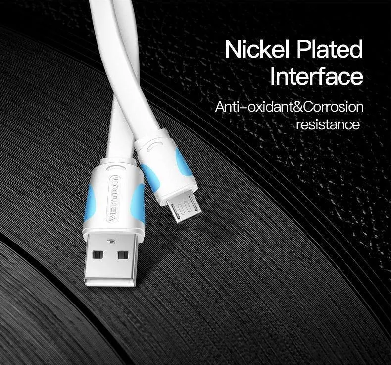 Vention Micro USB2.0 Kabel Für Handy Ladekabel Super Charger 1.5m 1m USB Daten Sync Kabel Für Samsung Android Kabel