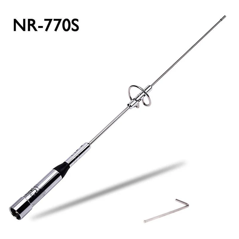 NR-770S 2m / 70cm Amateurbänder VHF / UHF 100W Car Mobile Amateurfunkantenne für Autoersatzteile Car-Styling