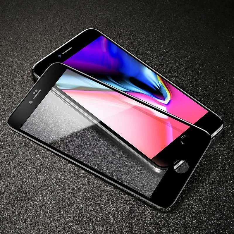 Baseus Schutzglas für iPhone 8 7 Plus Displayschutz 0.3 mm dünnes, vollständig abdeckendes gehärtetes Glas für iPhone 7 7 Plus Glas