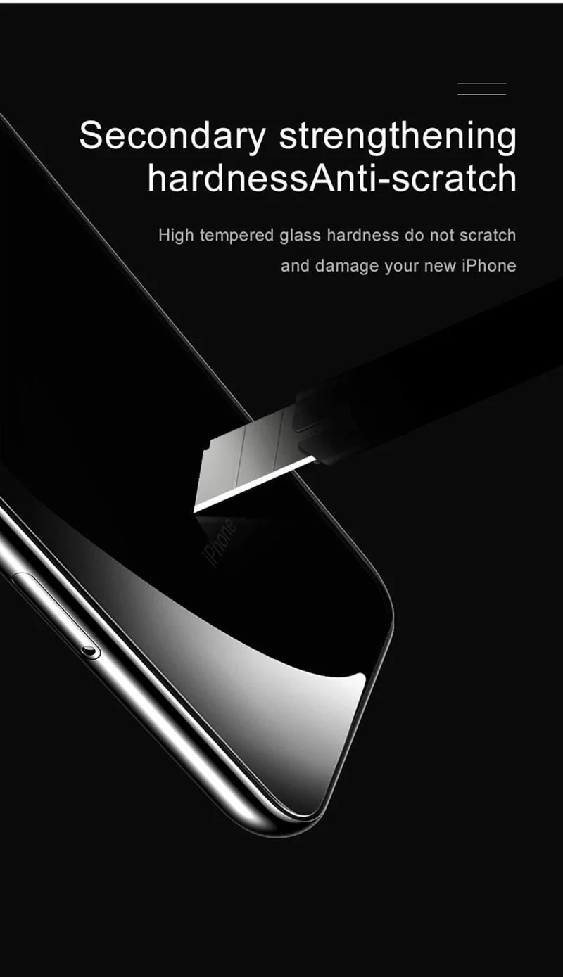 Baseus Für iPhone Xs Max Glas Ultra Dünne Zurück Glas Film Für iPhone Xs Max Xs XR 2018 Schutz Glas Gehärtetem Kratzfest