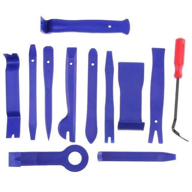 11/12 stücke Auto Demontage Werkzeuge DVD Stereo Refit Kits Innen Kunststoff Trim Panel Dashboard Installation Entfernung Reparatur Werkzeuge