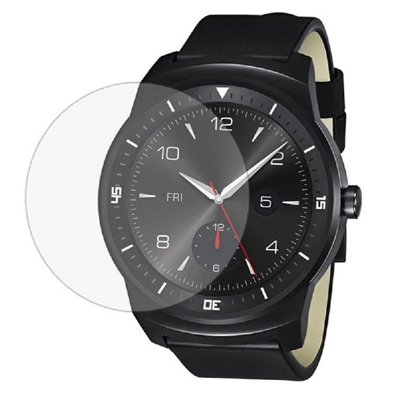 Schutzfolie aus gehärtetem Glas, Premium-Vollschutz, kratzfeste Displayschutzfolie, klares, rundes Anti-Blasen-Armband