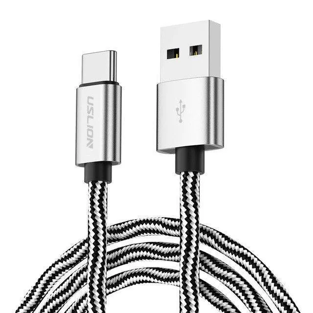 USLION USB Typ C Kabel für Xiaomi POCOPHONE F1 Schnelles Laden USB C Typ-C Datenkabel Telefonladegerät Kabel für Samsung S9 Note 9