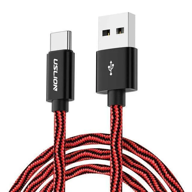USLION USB Typ C Kabel für Xiaomi POCOPHONE F1 Schnelles Laden USB C Typ-C Datenkabel Telefonladegerät Kabel für Samsung S9 Note 9