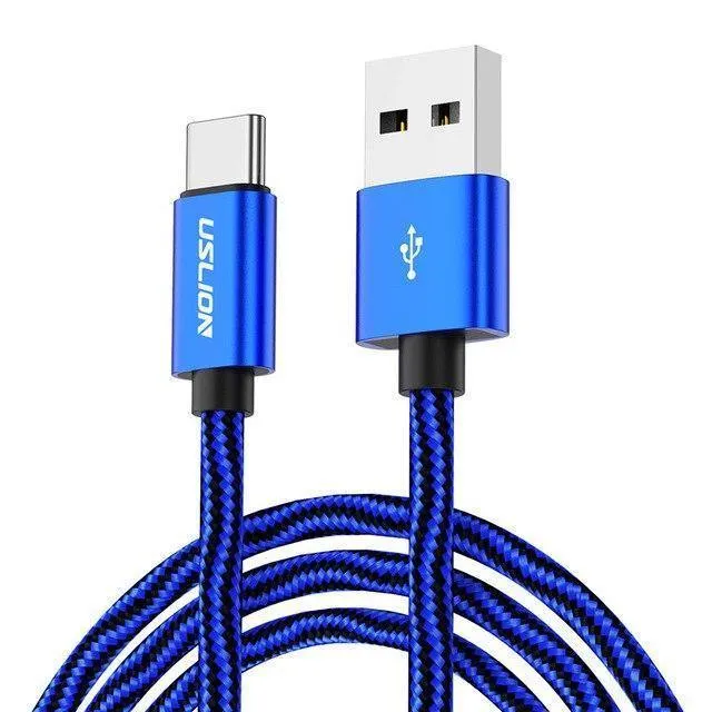 USLION USB Typ C Kabel für Xiaomi POCOPHONE F1 Schnelles Laden USB C Typ-C Datenkabel Telefonladegerät Kabel für Samsung S9 Note 9