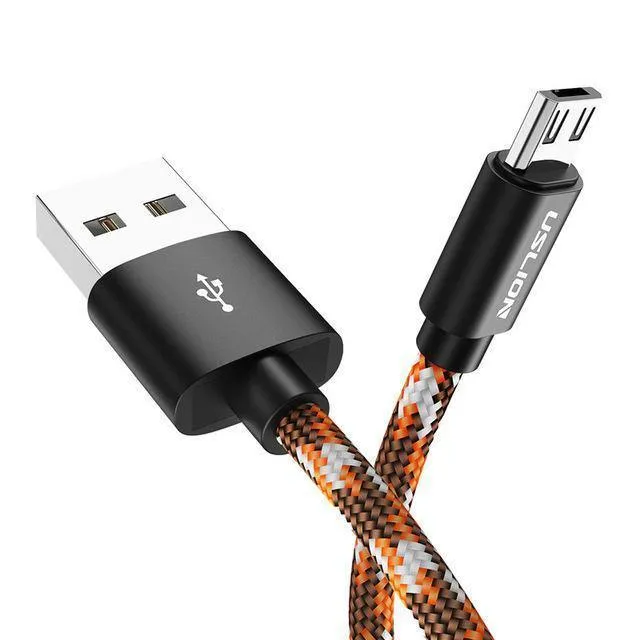 USLION Micro USB Kabel 2.1A für Xiaomi Redmi Note 5 Pro Ladegerät Datenkabel für Samsung S7 Andriod Microusb Handykabel