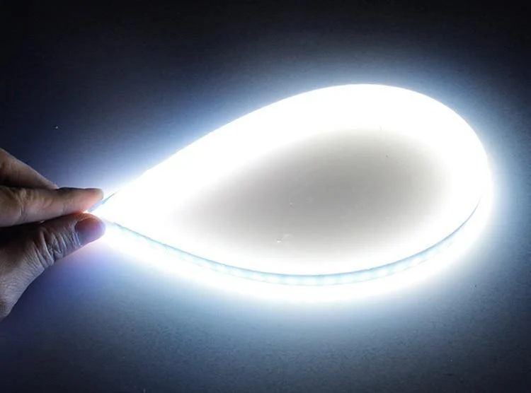 2x Ultrafein 45cm 60cm drl LED Flexibler Schlauch Tagfahrlicht Tear Strip Autoscheinwerfer Blinker Angel Eyes