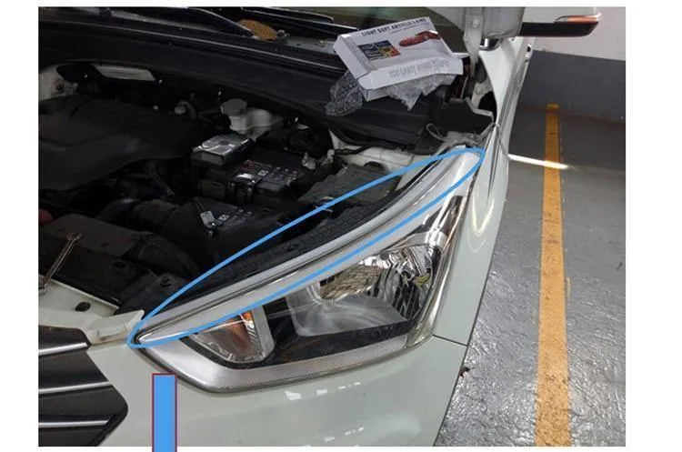 2x Ultrafein 45cm 60cm drl LED Flexibler Schlauch Tagfahrlicht Tear Strip Autoscheinwerfer Blinker Angel Eyes