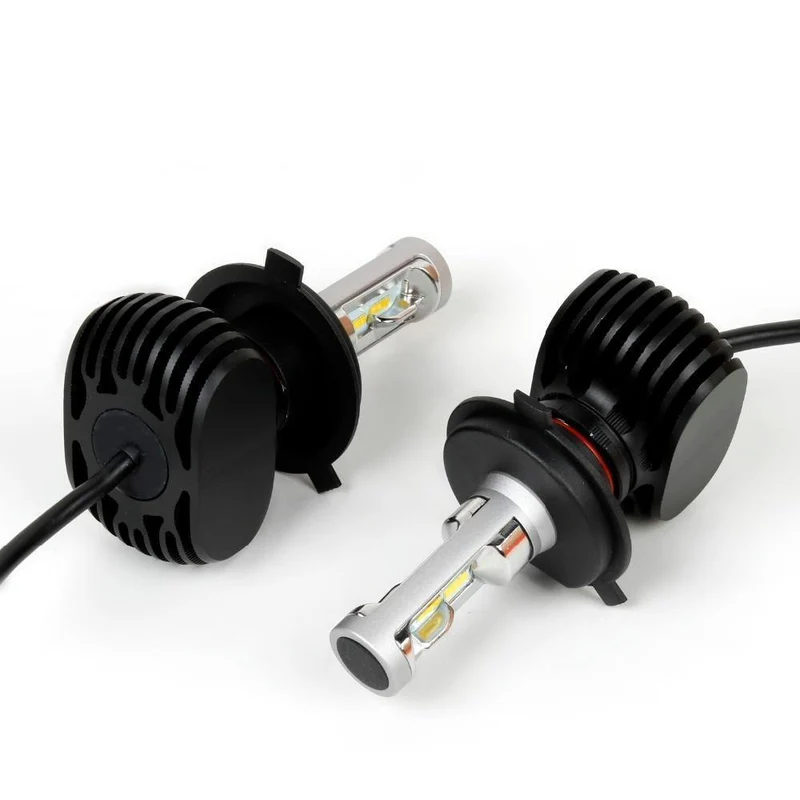 SNCN 2 stücke N1 Scheinwerferlampen LED Autolicht 9005/HB3 9006/HB4 H4/9003/HB2 Hi/Lo H7 Scheinwerfer H8 H9 H11 Auto Nebelscheinwerfer 50w 8000Lm