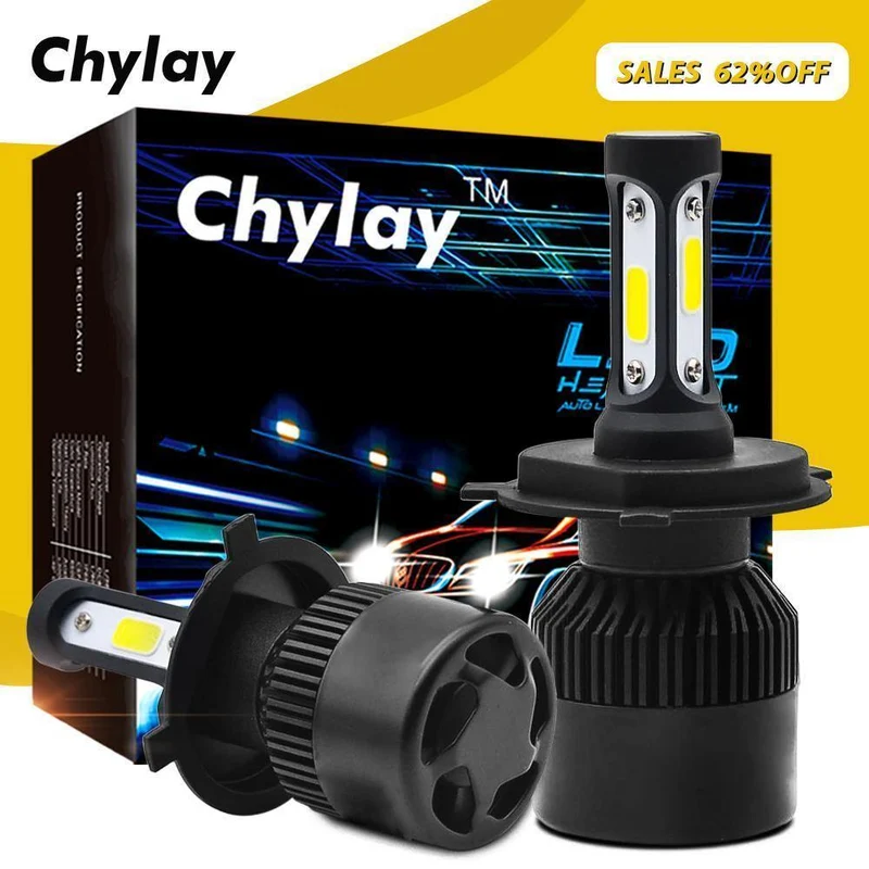 2 Stücke H7 LED H4 H11 H1 Autoscheinwerferlampen H3 H8 HB4 HB3 9006 9005 H27 881 Led Nebelscheinwerfer 72W 8000LM 6500K Weiß Autozubehör