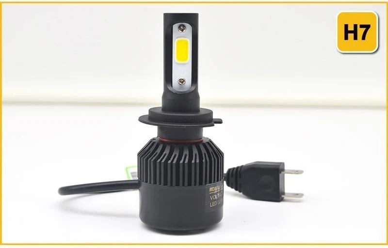2 Stücke H7 LED H4 H11 H1 Autoscheinwerferlampen H3 H8 HB4 HB3 9006 9005 H27 881 Led Nebelscheinwerfer 72W 8000LM 6500K Weiß Autozubehör