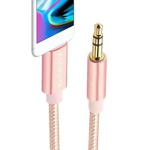 IOS auf 3.5 mm Klinkenstecker AUX Audio Musik Stereo Adapterkabel Home Car Audio Verlängerungskabel 1 m für iPhone 7 8 Plus X XS XR