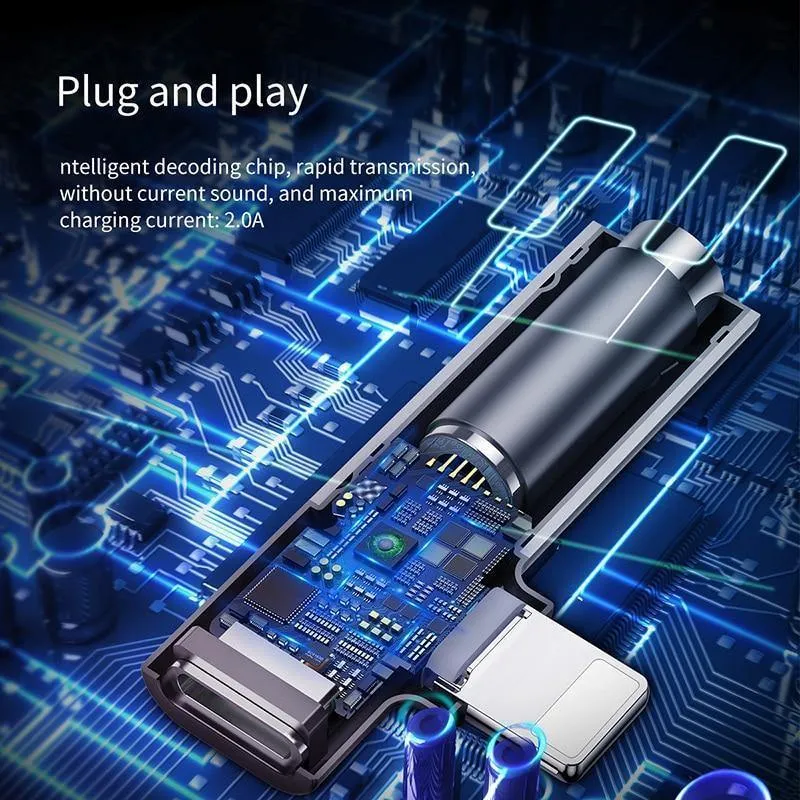 Baseus 2-in-1-Audio-Adapter für iPhone Xs Max XR Xs
