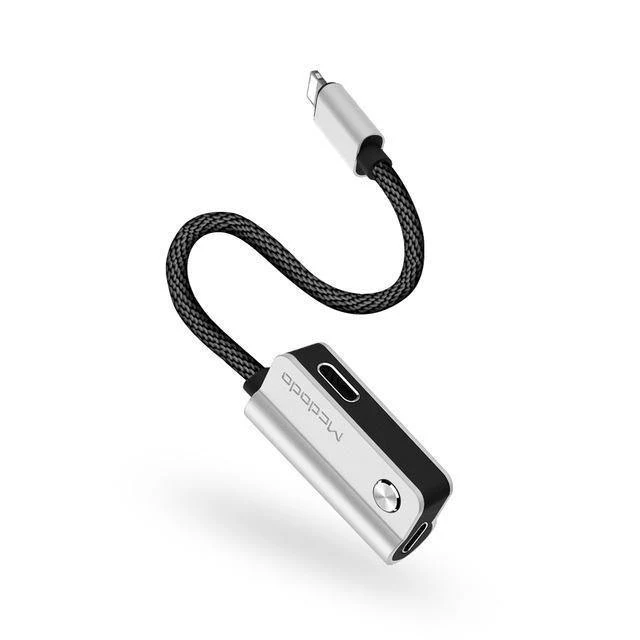 Kabeladapter für Lightning für Lightning für iPhone X 8 7 Plus Kopfhörerkabel Audiokabel Laden Anrufen Daten Musik