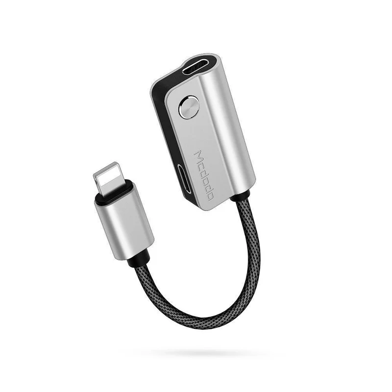 Kabeladapter für Lightning für Lightning für iPhone X 8 7 Plus Kopfhörerkabel Audiokabel Laden Anrufen Daten Musik