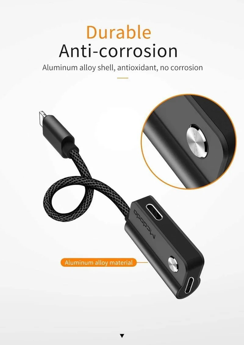 Kabeladapter für Lightning für Lightning für iPhone X 8 7 Plus Kopfhörerkabel Audiokabel Laden Anrufen Daten Musik