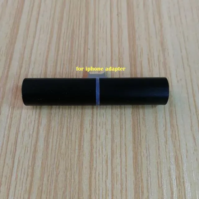 T-Typ-Dual-Adapter auf 3.5-mm-Klinken-Kopfhörer-Kopfhörer-Aux-Audio-Adapter-Konverter für Apple iPhone 8/7/7 Plus IOS 11